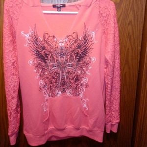 Ransom hooded fashion sweatshirt